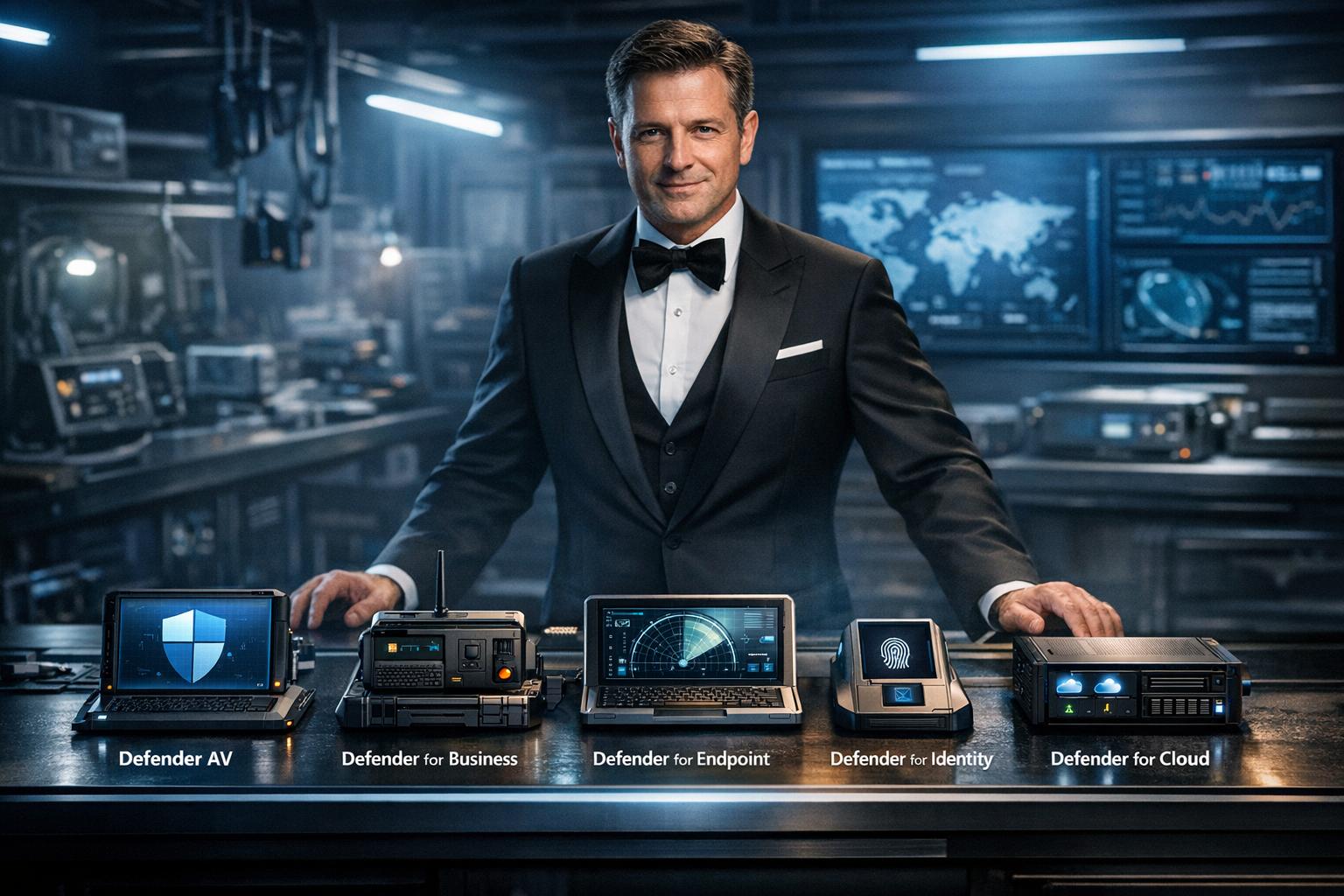 Defender, Microsoft Defender — und was Q sonst noch zu bieten hat